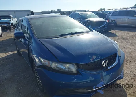 2015 Honda Civic Ex из США, поврежденный, VIN 19XFB2F83FE213604